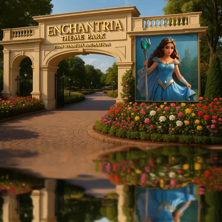 Enchantria Theme Park logo
